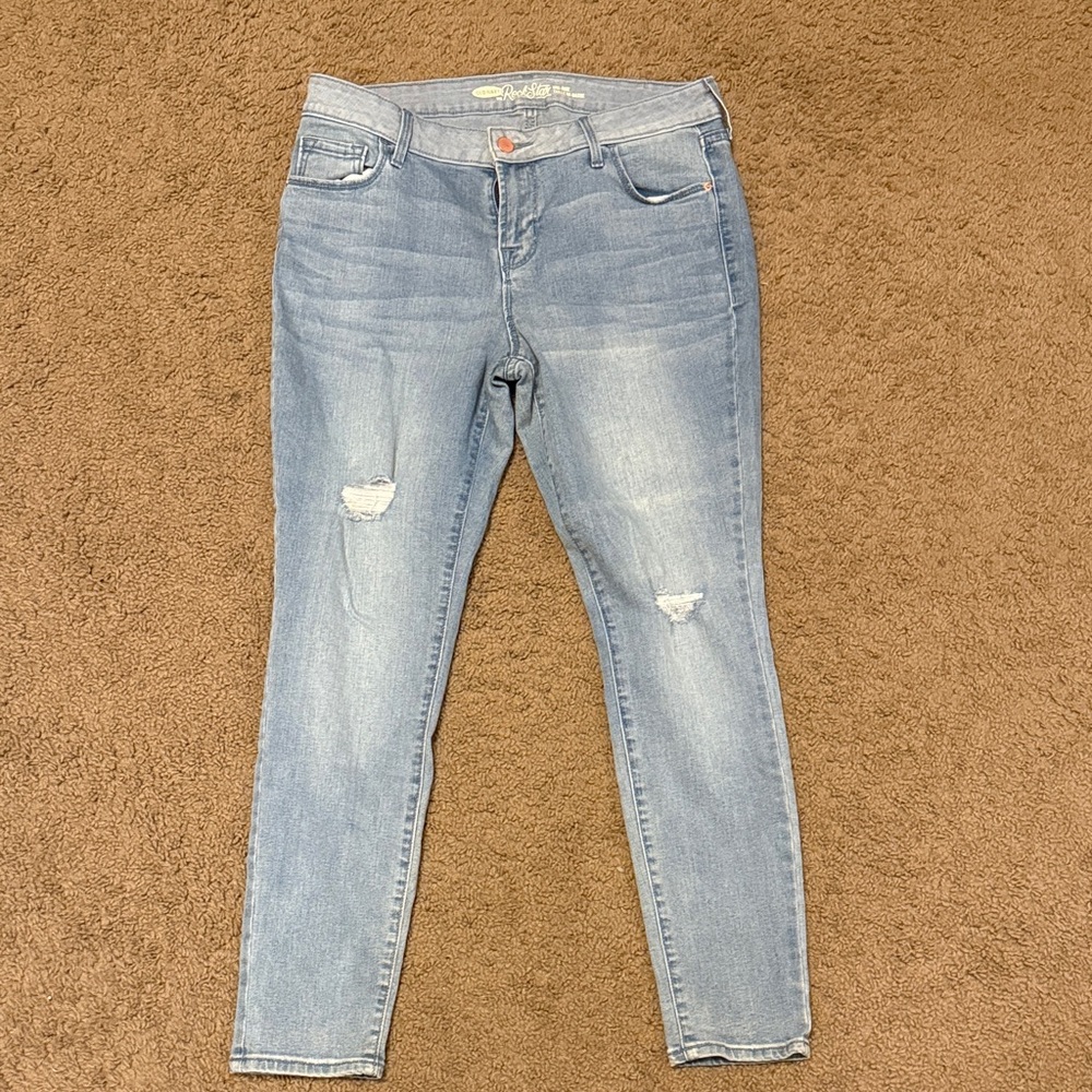 Old Navy Light Blue Women's Skinny Jeans